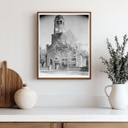 Historic Clock Tower, Georgetown SC, 1953