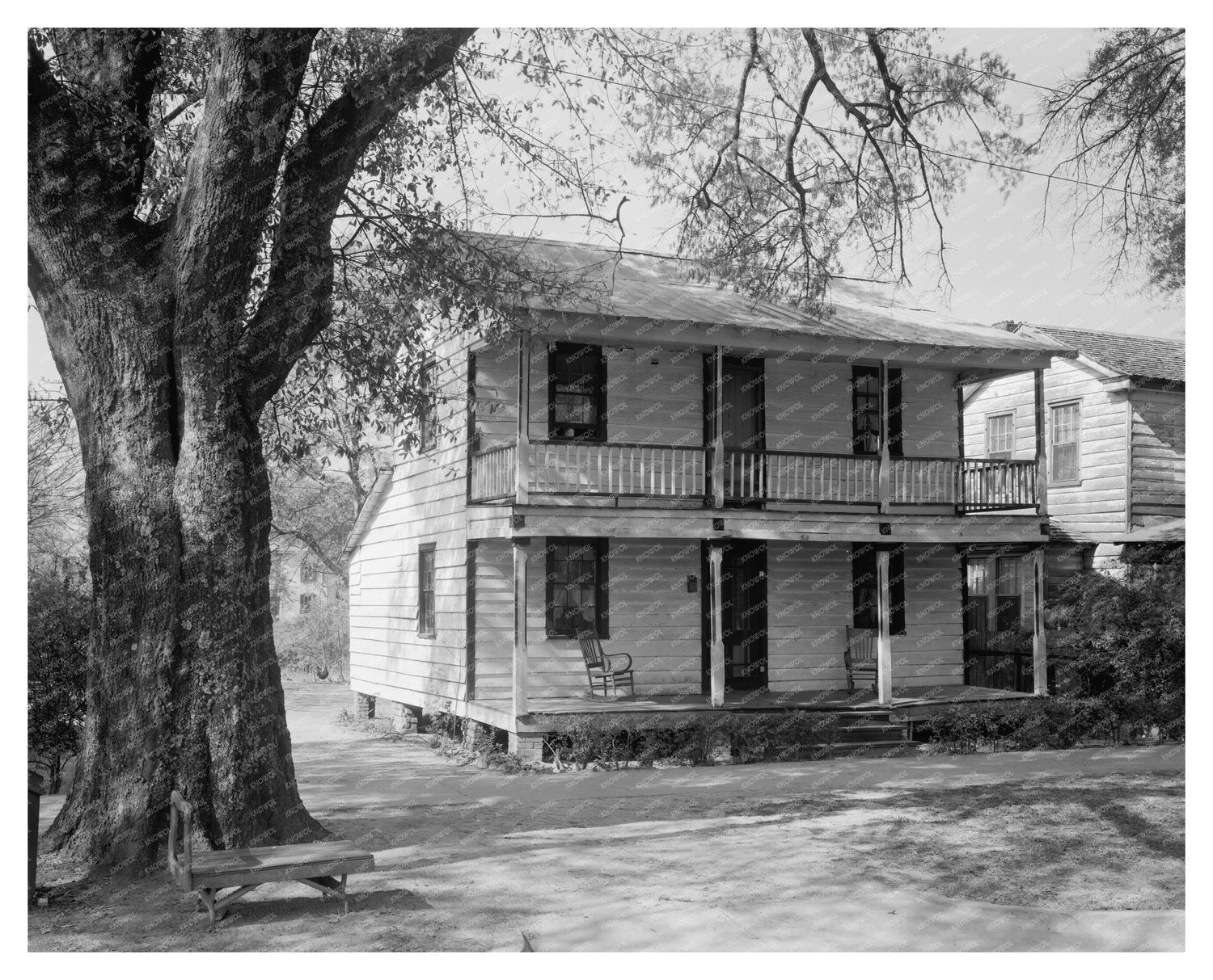 Georgetown SC Vintage Houses, Mansfields Quarters, 20th Cent