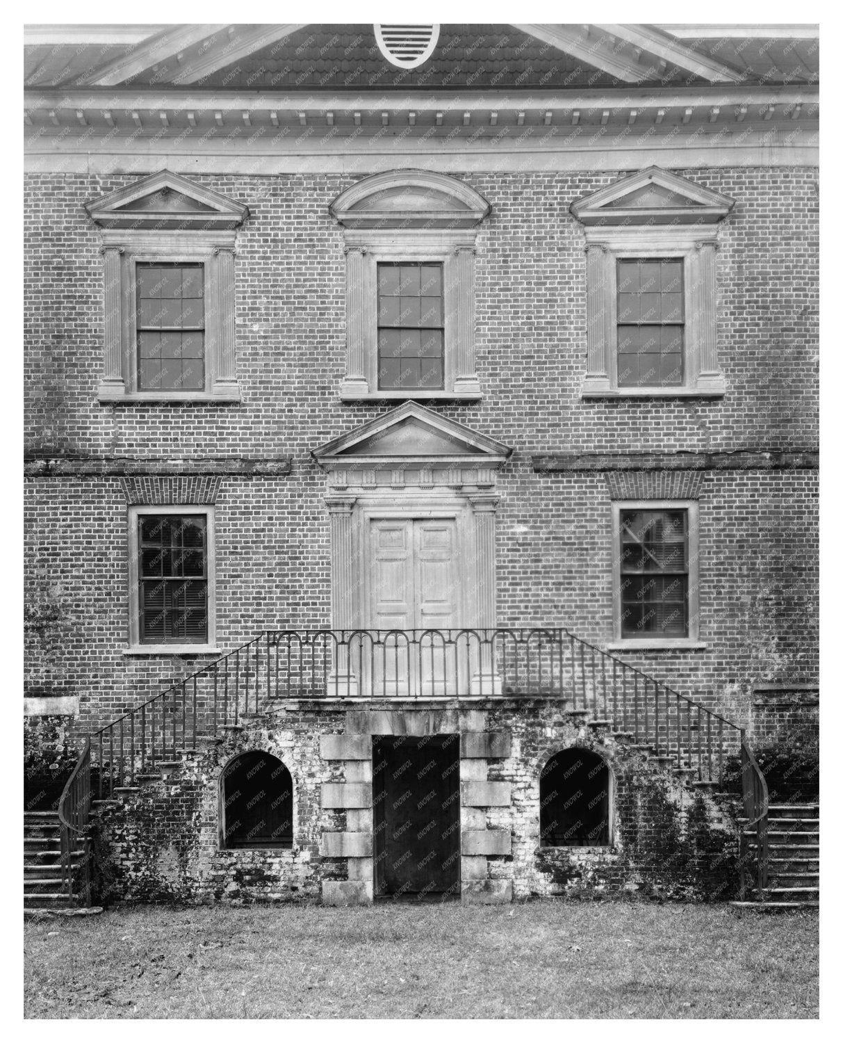 Charleston SC Architecture 1740: Vintage Photograph