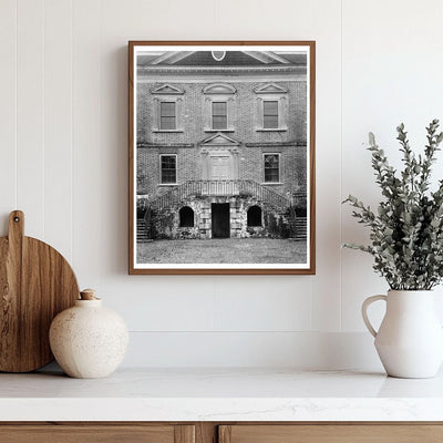 Charleston SC Architecture 1740: Vintage Photograph