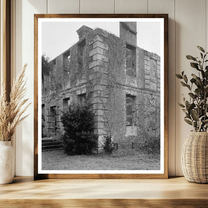 Jenkins House, Edisto Island SC, 1725 Vintage Photo