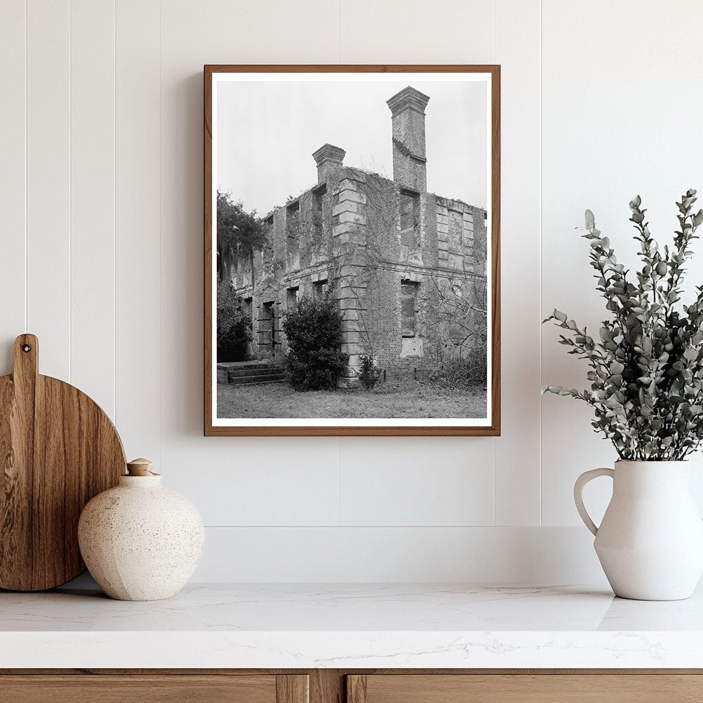 Jenkins House Ruins, Edisto Island SC, 1725-1938