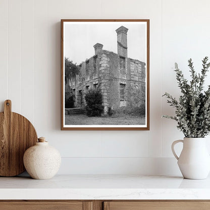 Jenkins House Ruins, Edisto Island SC, 1725-1938
