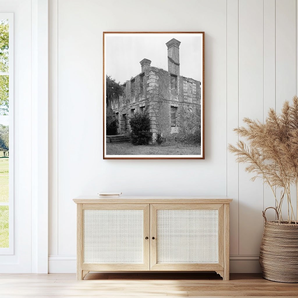 Jenkins House Ruins, Edisto Island SC, 1725-1938