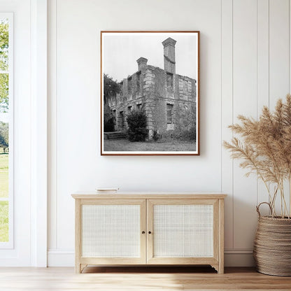 Jenkins House Ruins, Edisto Island SC, 1725-1938