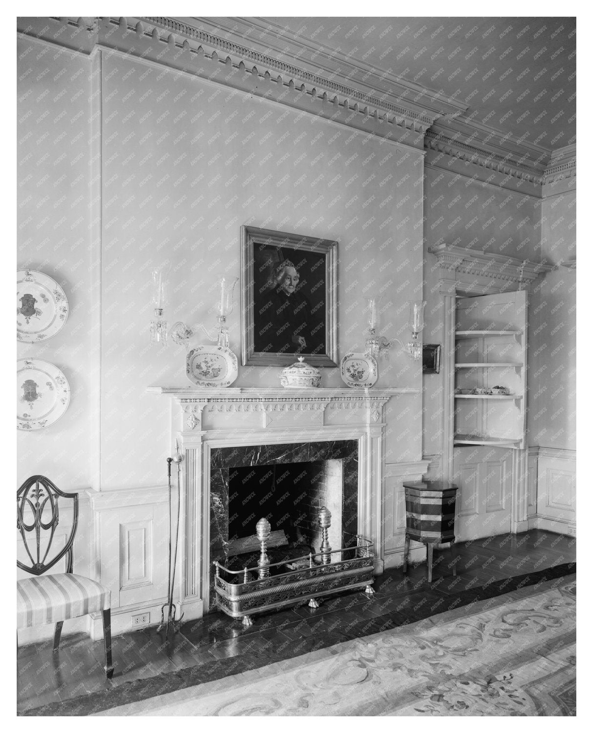 1797 Interior of Historic McClellanville, SC