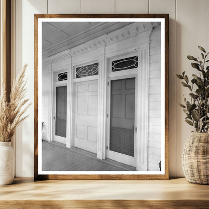Historic 1797 Structure in McClellanville, SC - 1938 Photo