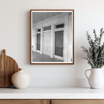 Historic 1797 Structure in McClellanville, SC - 1938 Photo