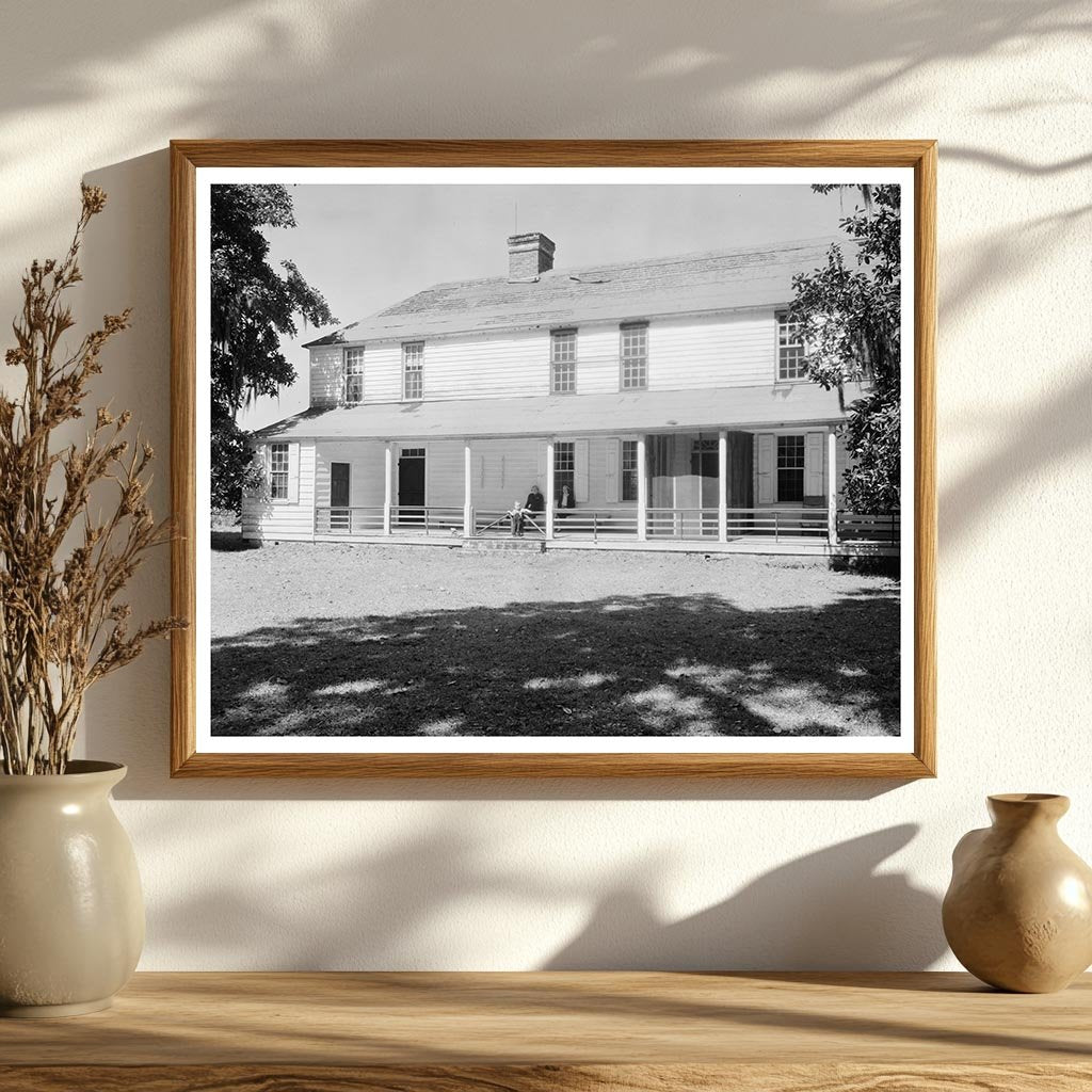 1699 Wooden House in Huger, SC - Architectural History