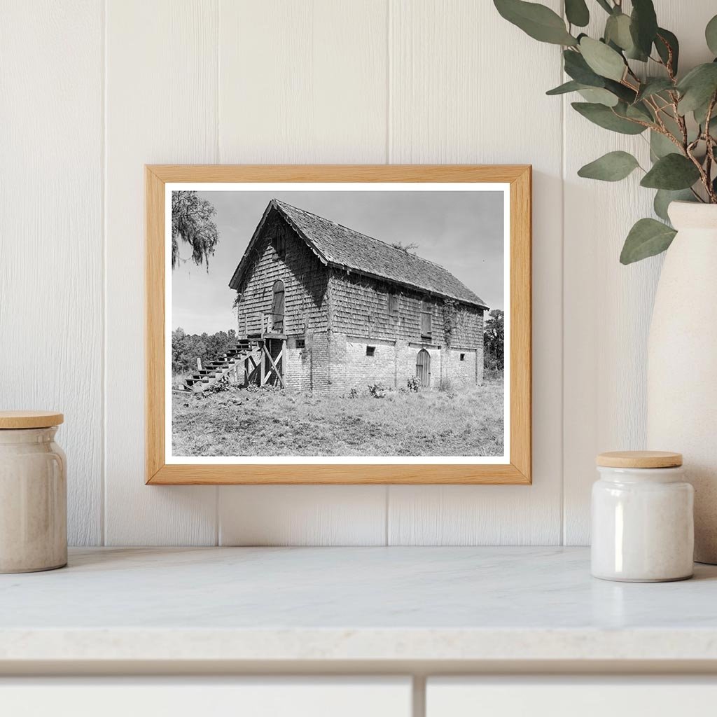 1699 Wooden House in Berkeley County, SC - Vintage Photo