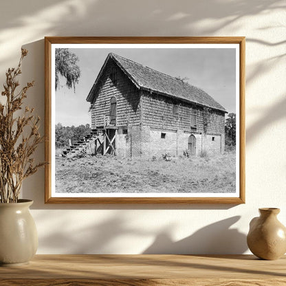 1699 Wooden House in Berkeley County, SC - Vintage Photo