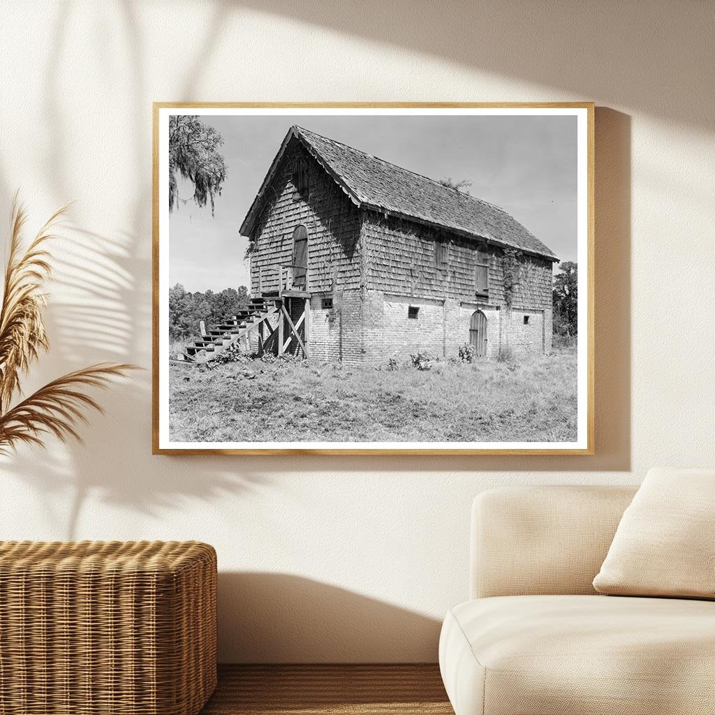 1699 Wooden House in Berkeley County, SC - Vintage Photo