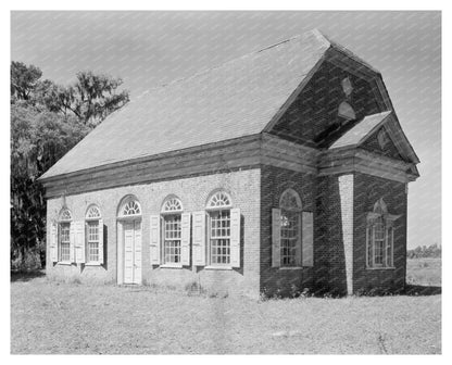 Historic 1763 Structure in Huger, SC - 1938 Photo