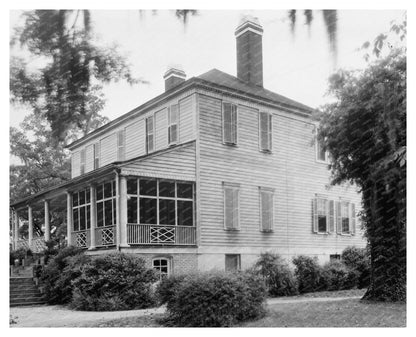 Eutaw Springs SC Historic House Photograph 1805