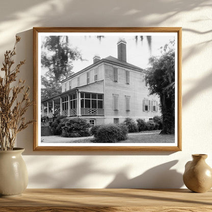 Eutaw Springs SC Historic House Photograph 1805