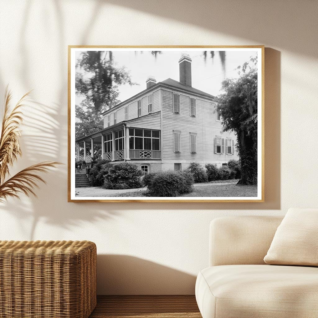 Eutaw Springs SC Historic House Photograph 1805