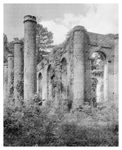 Abandoned Structure in Sheldon, SC - Historic Photo 1938