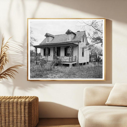 Georgetown SC Architecture: Vintage Cabin Photo 1953