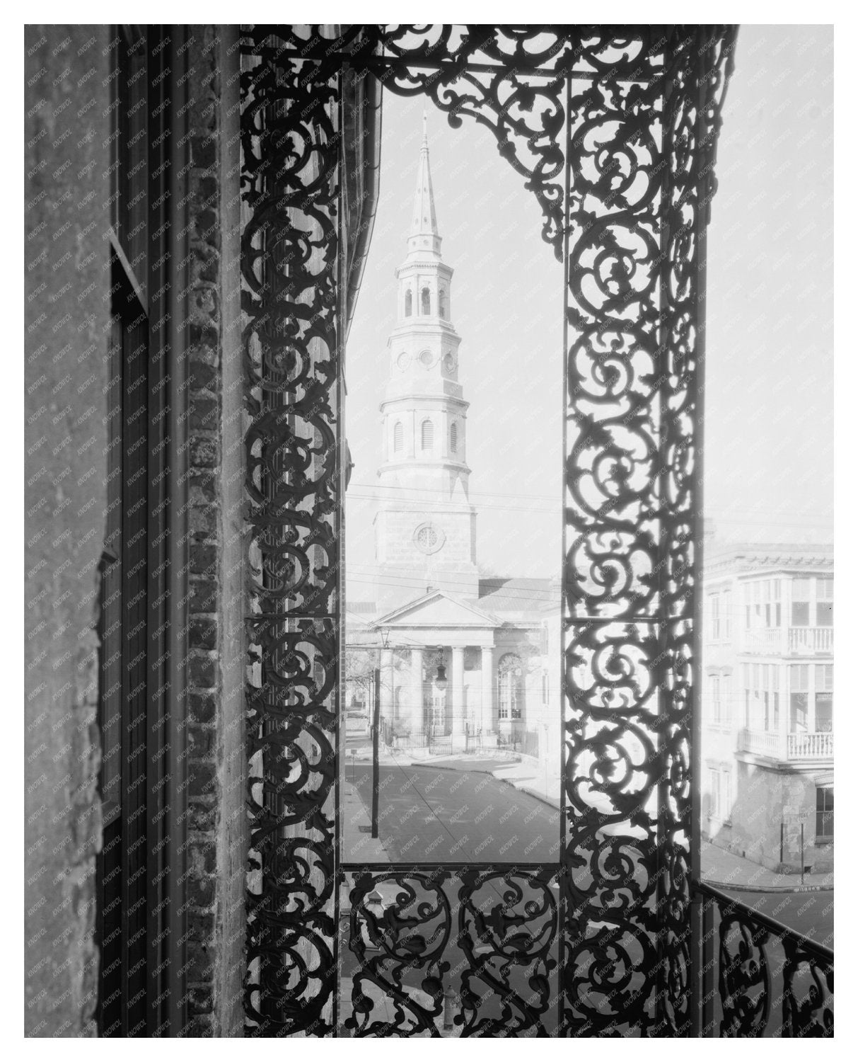Planters Hotel in Charleston, SC - 1736 Historic Photo