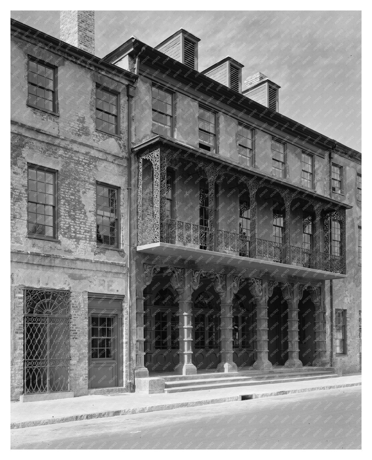 Planters Hotel, Charleston SC, Vintage Photo, 1736-1800
