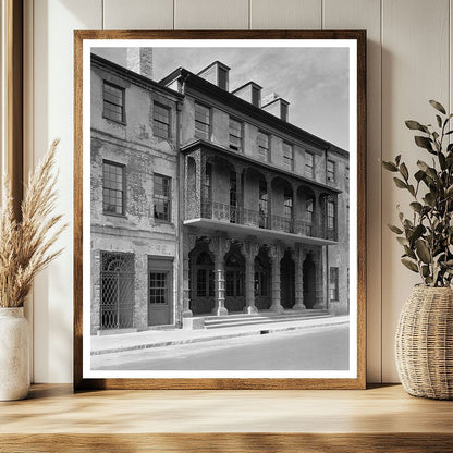 Planters Hotel, Charleston SC, Vintage Photo, 1736-1800