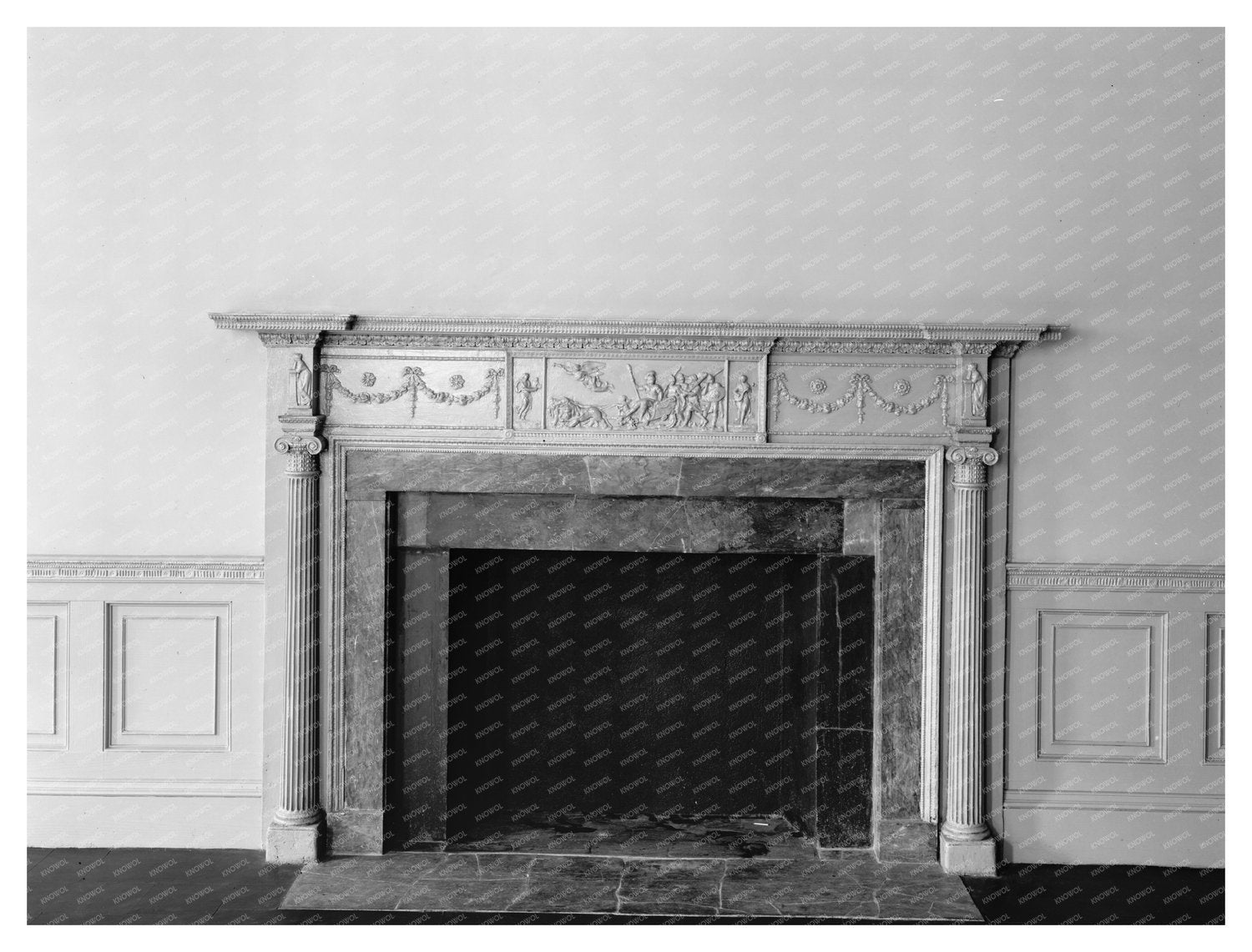 Planters Hotel, Charleston SC, Vintage Photo 1736