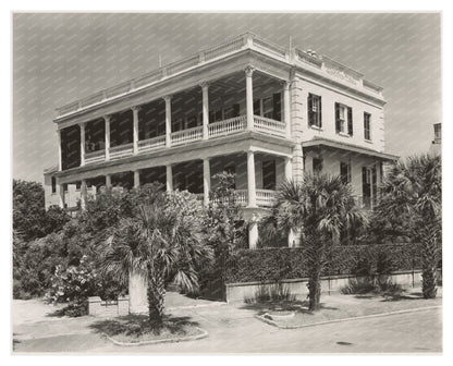 Charles Alston House, Charleston SC, 1953 Photography