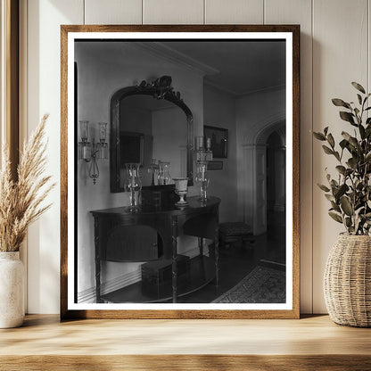 Charles Alston House Interior, Charleston SC, 20th Century