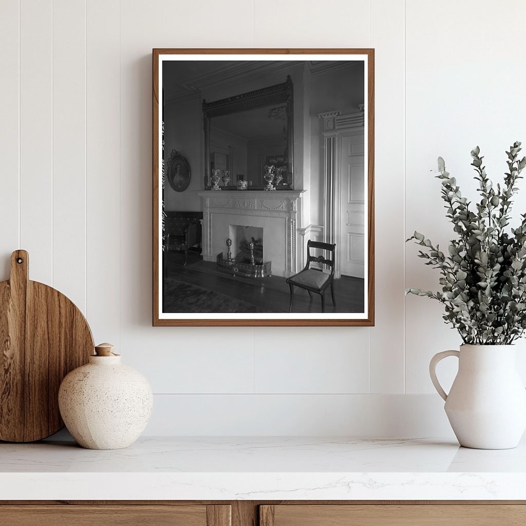 Charles Alston House Interior, Charleston SC, 1900s