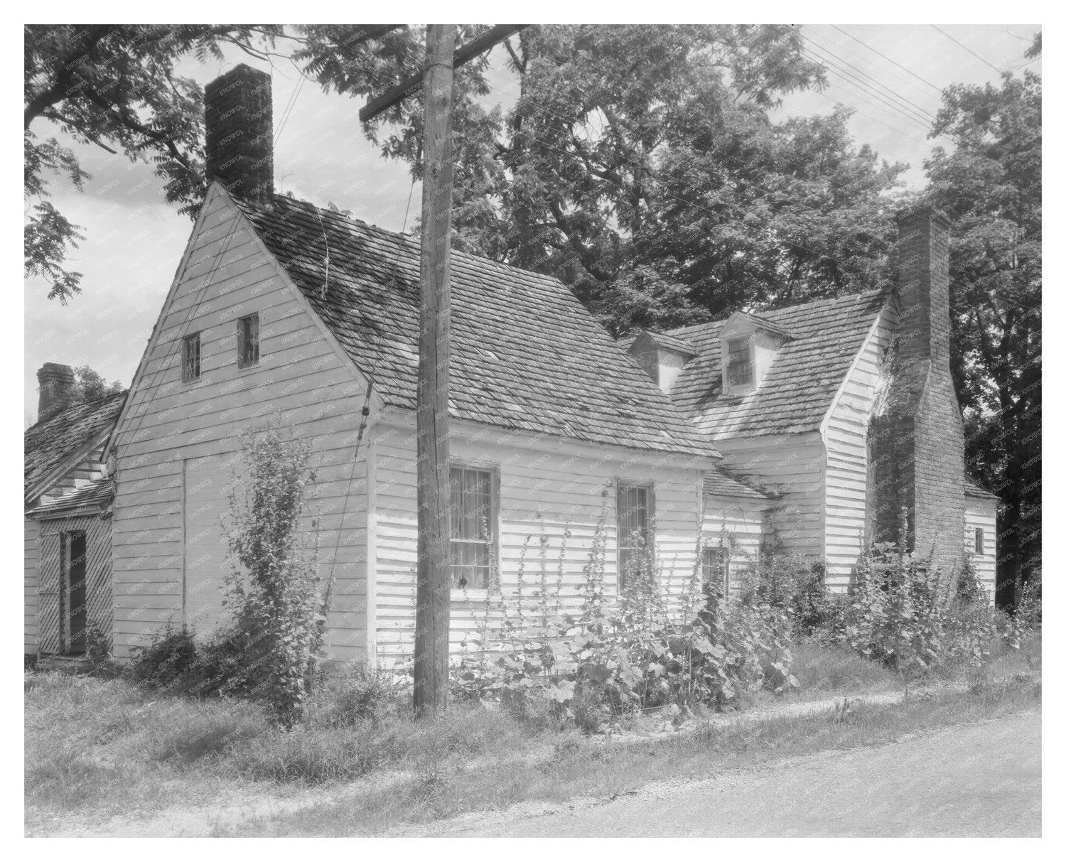Accomack Court House, Virginia, Historic Photo, 20th Century