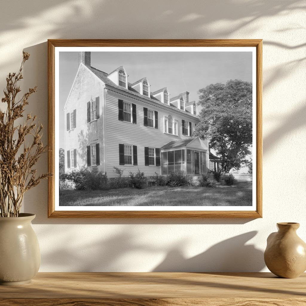 Historic Bowman-Cropper House, Accomack County, VA 1815