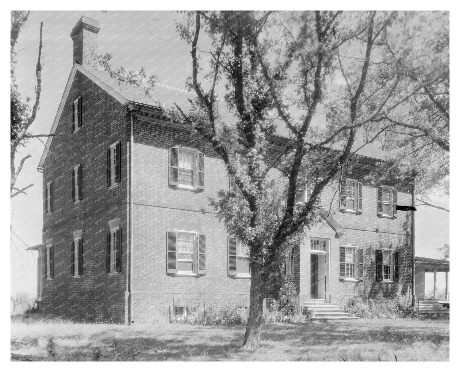 J.H. Rowley Estate Chimney, Horntown, VA 1787