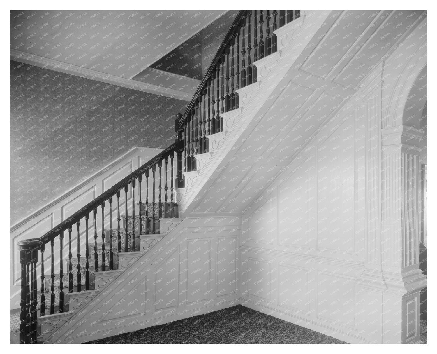 J.H. Rowley Estate Interior, Horntown VA, 1787