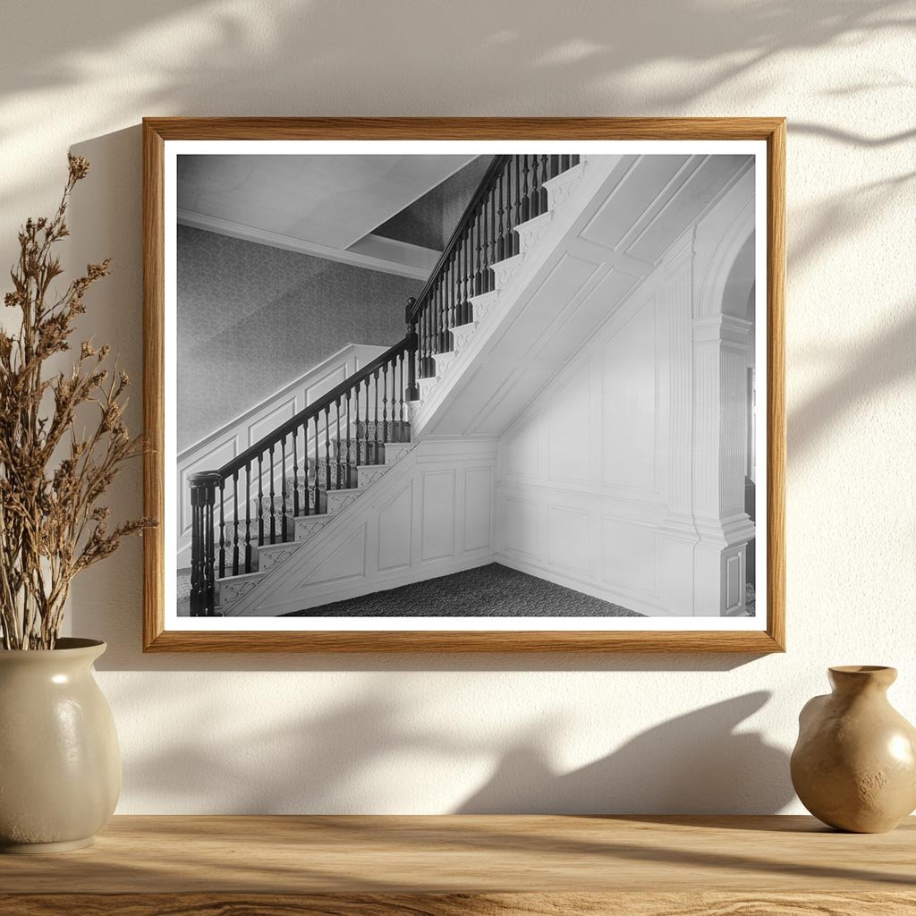 J.H. Rowley Estate Interior, Horntown VA, 1787