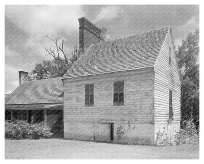 Bull House Architectural Photo, Greenbush, VA, 20th Century