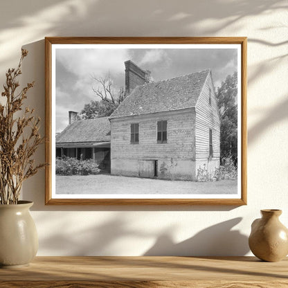 Bull House Architectural Photo, Greenbush, VA, 20th Century