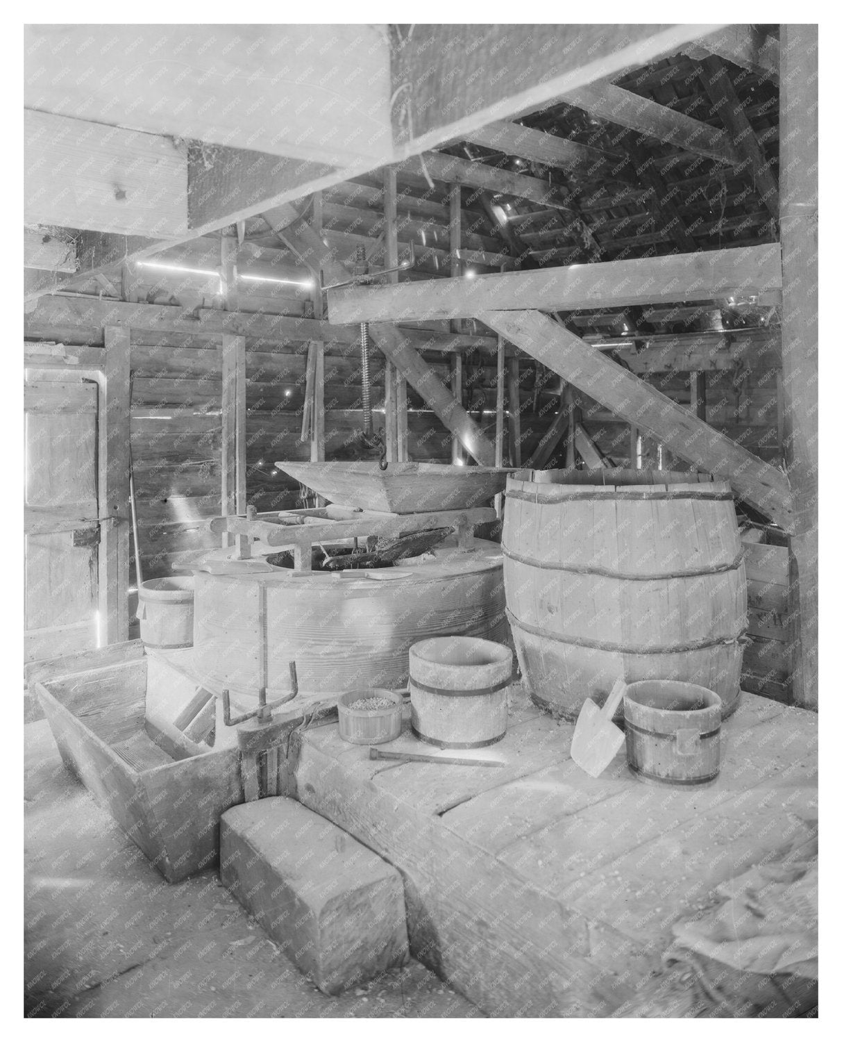 Lee Mont, Accomack County, VA - Historic Photo 1980s