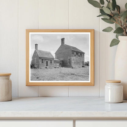 Hedrick Cottage, Craddockville VA, Historic Photo 1953