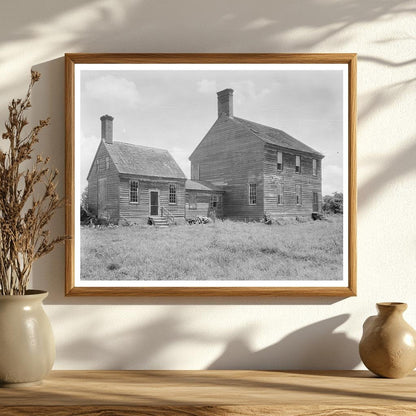 Hedrick Cottage, Craddockville VA, Historic Photo 1953
