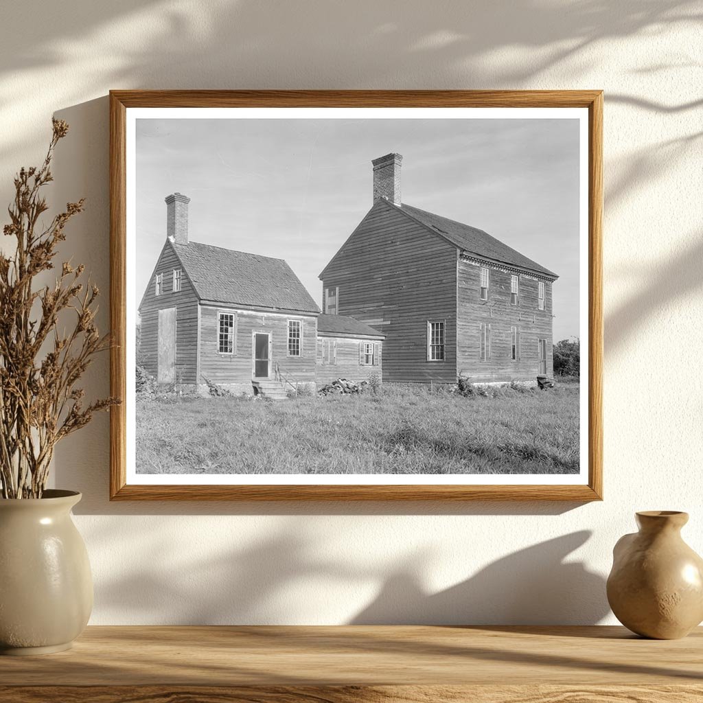 Hedrick Cottage, Craddockville, VA - Early Colonial Architec