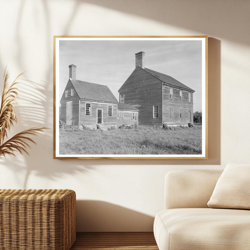 Hedrick Cottage, Craddockville, VA - Early Colonial Architec