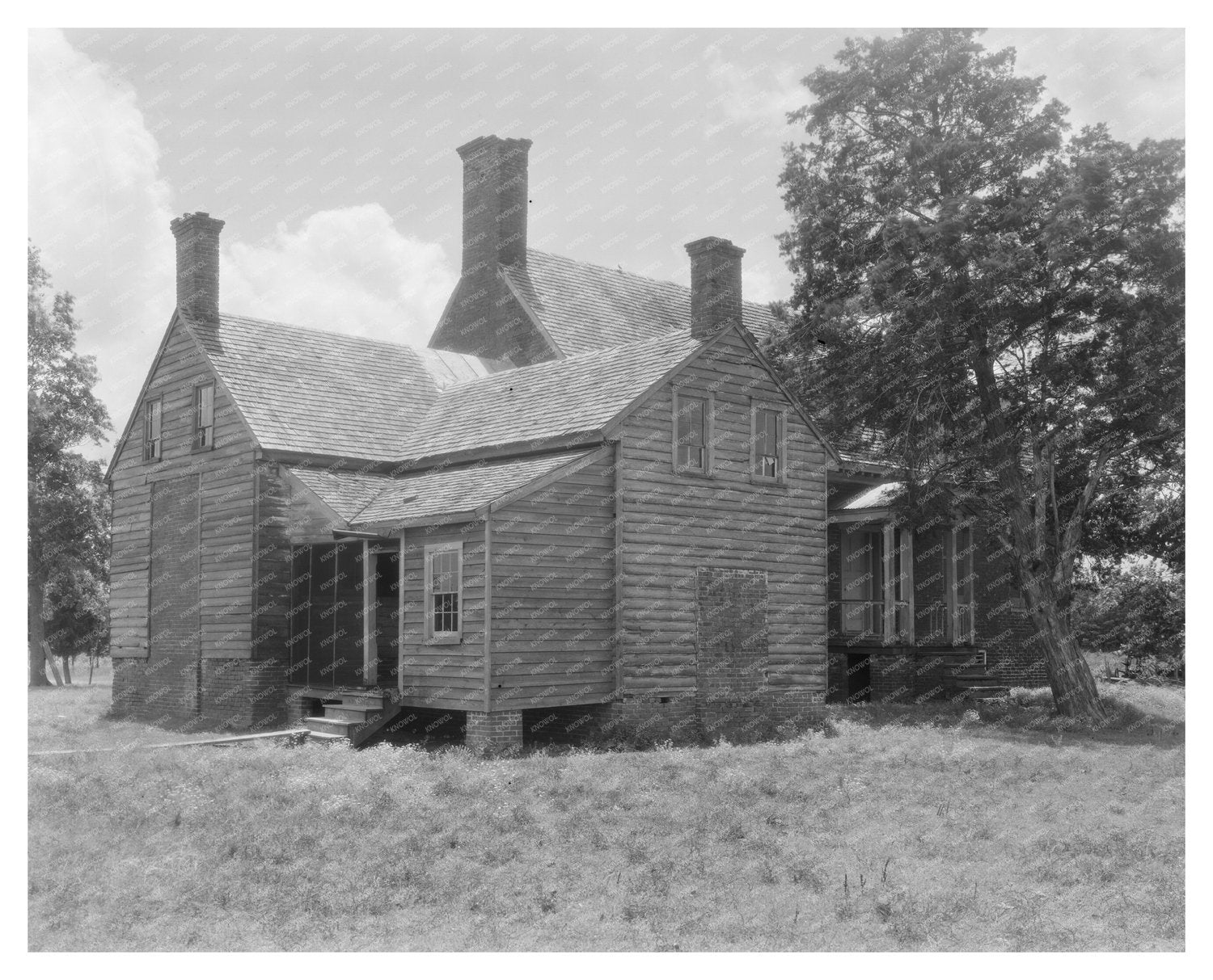 Hill Farm Vintage Photo, Greenbush, VA, 1953