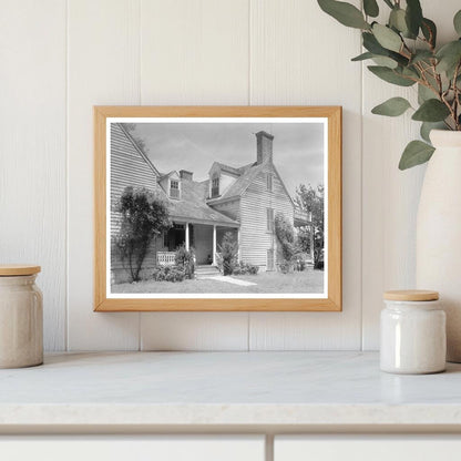 Historic Residence in Accomack County, VA, 1953