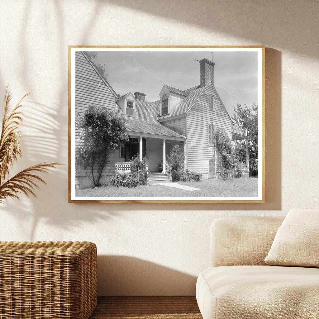 Historic Residence in Accomack County, VA, 1953