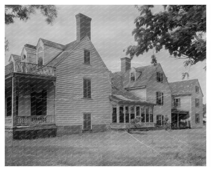 Historic House in Accomack County, Virginia, 1640