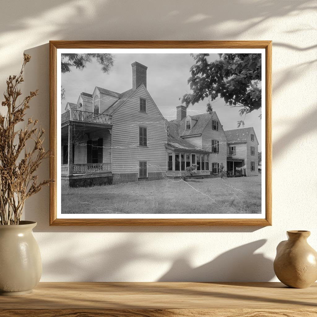 Historic House in Accomack County, Virginia, 1640