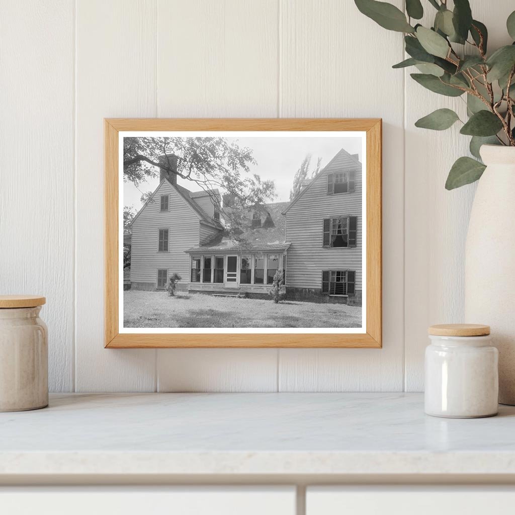 Historic House in Accomack County, VA - Early 1900s Photo