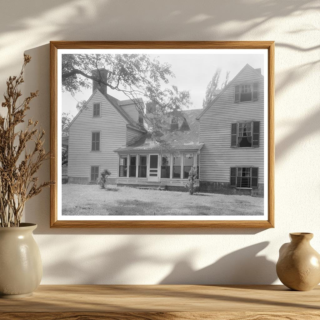 Historic House in Accomack County, VA - Early 1900s Photo