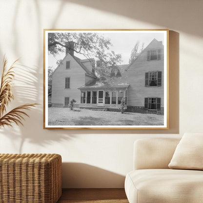 Historic House in Accomack County, VA - Early 1900s Photo