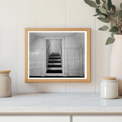 Historic House Interior, Accomack County, VA, 1953
